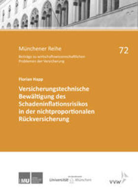 Happ / Richter / Hartung | Versicherungstechnische Bewältigung des Schadeninflationsrisikos in der nichtproportionalen Rückversicherung | Buch | 978-3-89952-650-9 | sack.de