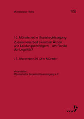 Dörner / Ehlers / Pohlmann | 16. Münsterische Sozialrechtstagung | Buch | sack.de