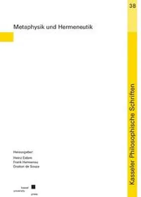 Eidam / Hermenau / de Souza |  Metaphysik und Hermeneutik | Buch |  Sack Fachmedien