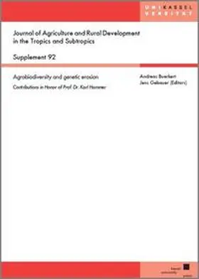 Buerkert / Gebauer |  Agrobiodiversity and genetic erosion | Buch |  Sack Fachmedien
