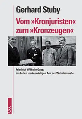 Stuby |  Vom »Kronjuristen« zum »Kronzeugen« | Buch |  Sack Fachmedien
