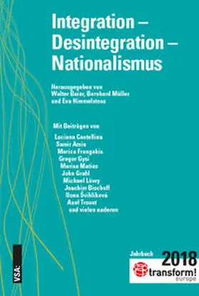 transform! europe / Baier |  Integration – Desintegration – Nationalismus | Buch |  Sack Fachmedien
