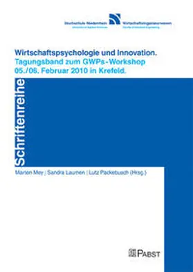Mey / Laumen / Packebusch |  Wirtschaftspsychologie und Innovation | Buch |  Sack Fachmedien