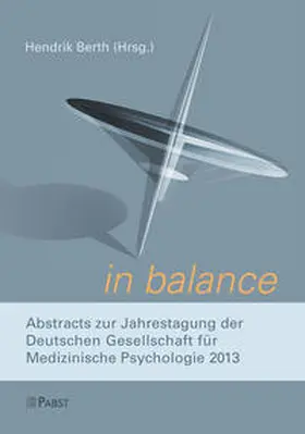 Berth |  in balance. | Buch |  Sack Fachmedien