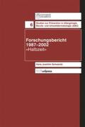 Schwanitz |  Forschungsbericht 1987–2002 | Buch |  Sack Fachmedien