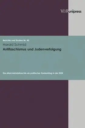 Schmid |  Antifaschismus und Judenverfolgung | Buch |  Sack Fachmedien