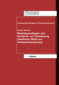 Muthers |  Muthers, K: Rechtsgrundlagen/Parteienfinanzierung | Buch |  Sack Fachmedien