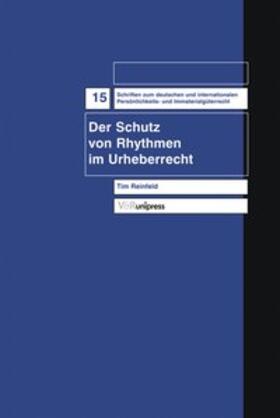 Reinfeld |  Reinfeld, T: Schutz von Rhythmen im Urheberrecht | Buch |  Sack Fachmedien