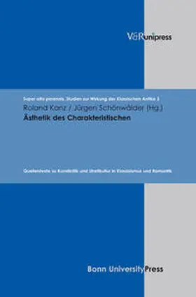 Kanz / Schönwälder |  Ästhetik des Charakteristischen | Buch |  Sack Fachmedien