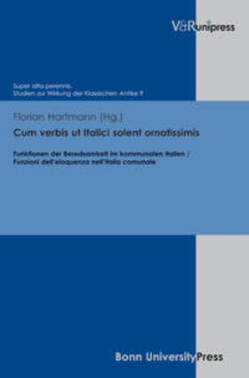 Hartmann | Cum verbis ut Italici solent ornatissimis | Buch | 978-3-89971-737-2 | sack.de