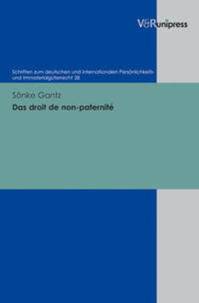 Gantz | Das droit de non-paternité | Buch | 978-3-89971-848-5 | sack.de