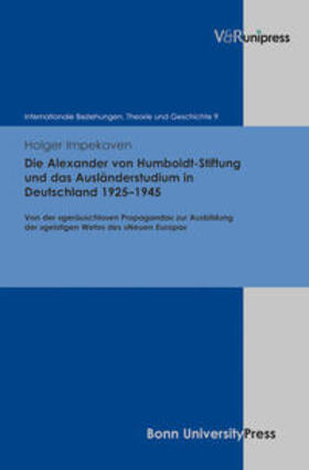 Impekoven |  Impekoven, H: Alexander von Humboldt-Stiftung | Buch |  Sack Fachmedien