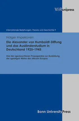 Impekoven |  Impekoven, H: Alexander von Humboldt-Stiftung | Buch |  Sack Fachmedien