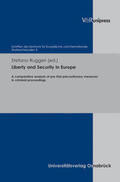 Ruggeri |  Liberty and Security in Europe | Buch |  Sack Fachmedien