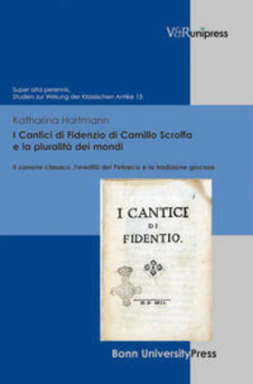 Hartmann |  I Cantici di Fidenzio di Camillo Scroffa e la pluralità dei mondi | Buch |  Sack Fachmedien