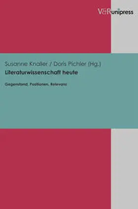 Knaller / Pichler |  Literaturwissenschaft heute | Buch |  Sack Fachmedien