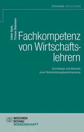 Bank / Retzmann |  Fachkompetenz von Wirtschaftslehrern | Buch |  Sack Fachmedien