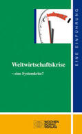 Andersen |  Weltwirtschaftskrise - eine Systemkrise? | Buch |  Sack Fachmedien