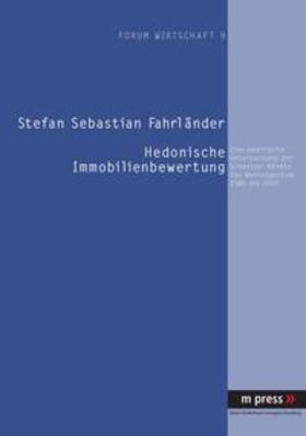Fahrländer | Hedonische Immobilienbewertung | Buch | 978-3-89975-623-4 | sack.de
