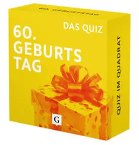 Stährmann |  60. Geburtstag. Das Quiz | Buch |  Sack Fachmedien