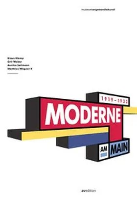 Klemp / Sellmann / Wagner K | Moderne am Main 1919-1933 | Buch | 978-3-89986-303-1 | www.sack.de