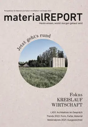 raumprobe |  materialREPORT 2022 | Buch |  Sack Fachmedien