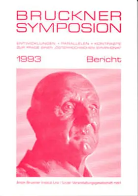 Wessely / Maier / Harrandt |  Bruckner-Symposion Linz 1993 | Buch |  Sack Fachmedien