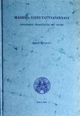 Mesquita |  Madhva, Visnutattvanirnaya | Buch |  Sack Fachmedien