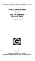 Fuchs |  Erläuterungen zu Blatt 169 Partenen (Ost und West) | Buch |  Sack Fachmedien