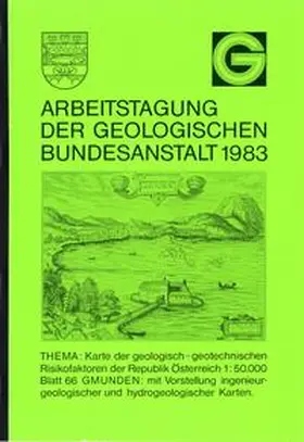  Arbeitstagung 1983 der Geologischen Bundesanstalt | Buch |  Sack Fachmedien
