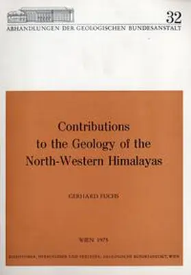 Fuchs |  Contributions to the Geology of the North-Western Himalayas | Buch |  Sack Fachmedien