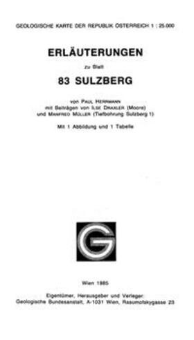 Herrmann |  Erläuterungen zu Blatt 83 Sulzberg | Buch |  Sack Fachmedien