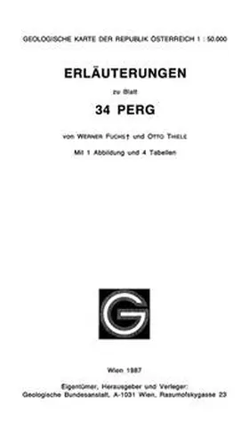 Fuchs / Thiele |  Erläuterungen zu Blatt 34 Perg | Buch |  Sack Fachmedien