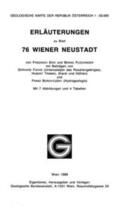 Brix / Plöchinger |  Erläuterungen zu Blatt 76 Wiener Neustadt | Buch |  Sack Fachmedien