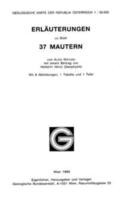 Matura |  Erläuterungen zu Blatt 37 Mautern | Buch |  Sack Fachmedien