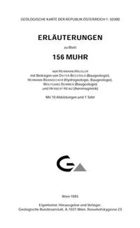 Häusler |  Erläuterungen zu Blatt 156 Muhr | Buch |  Sack Fachmedien