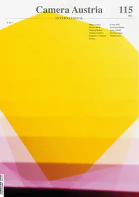 Braun |  Camera Austria International 115 / 2011 | Buch |  Sack Fachmedien
