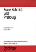 Ottner |  Studien zu Franz Schmidt / Franz Schmidt und Pressburg | Buch |  Sack Fachmedien