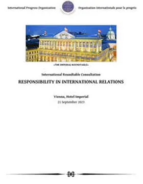 Hans |  Responsibility in International Relations | Buch |  Sack Fachmedien