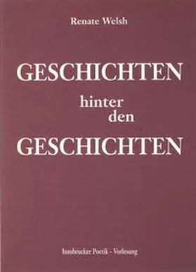 Welsh |  Geschichten hinter den Geschichten | Buch |  Sack Fachmedien