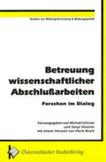 Schratz / Steixner |  Schratz, M: Betreuung wissenschaftlicher Abschlußarbeiten | Buch |  Sack Fachmedien