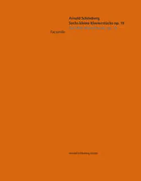 Meyer |  Arnold Schönberg: Sechs kleine Klavierstücke op. 19 | Six Little Piano Pieces op. 19 | Buch |  Sack Fachmedien