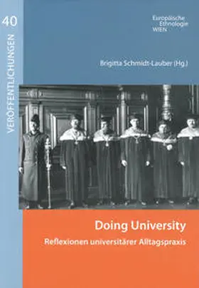 Schmidt-Lauber |  Doing University | Buch |  Sack Fachmedien