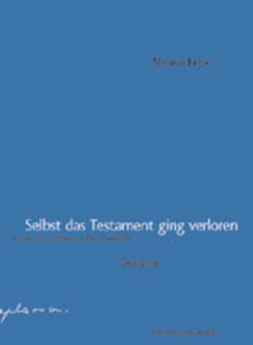 Krese | Selbst das Testament ging verloren | Buch | 978-3-902113-05-4 | sack.de