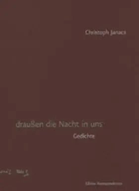 Janacs |  draußen die Nacht in uns | Buch |  Sack Fachmedien