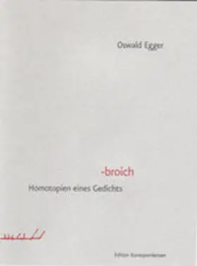 Egger |  - broich | Buch |  Sack Fachmedien