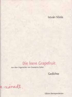 Vörös |  Die leere Grapefruit | Buch |  Sack Fachmedien