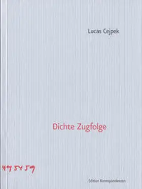 Cejpek |  Dichte Zugfolge | Buch |  Sack Fachmedien