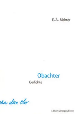 Richter |  Obachter | Buch |  Sack Fachmedien
