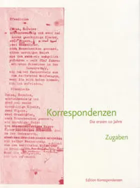 Hammerbacher / Ziegler / Aichinger |  Korrespondenzen | Buch |  Sack Fachmedien